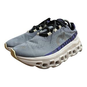 On Running Cloudmonster Mist Blueberry Running Shoes Sneakers Men’s Sz 10